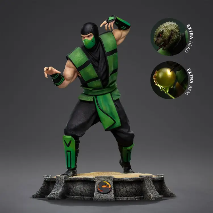 Iron Studios Mortal Kombat Art Scale - Reptile Statua 1/10 20 cm