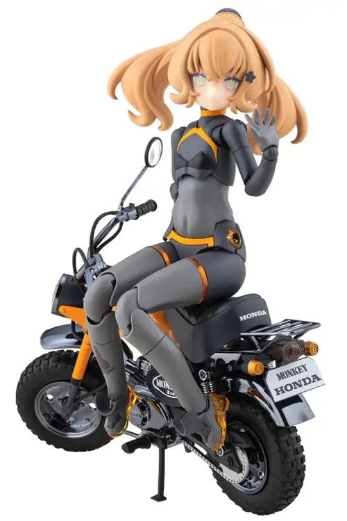 Kotobukiya - MEGAMI DEVICE - Model Kit PUNI MOFU Racing Tu with Honda Z50 J-1