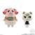 Banpresto - ANIMAL CROSSING - Flocked Doll  -  Assortiment 10 Figurine 2.5cm