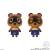 Banpresto - ANIMAL CROSSING - Flocked Doll  -  Assortiment 10 Figurine 2.5cm