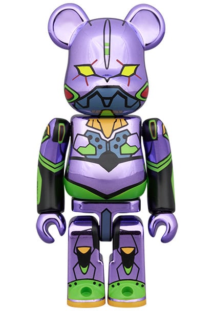 Medicom Toy - BEARBRICK - Evangelion 3.0 +1.01 - Set Of 2 Figure 7cm
