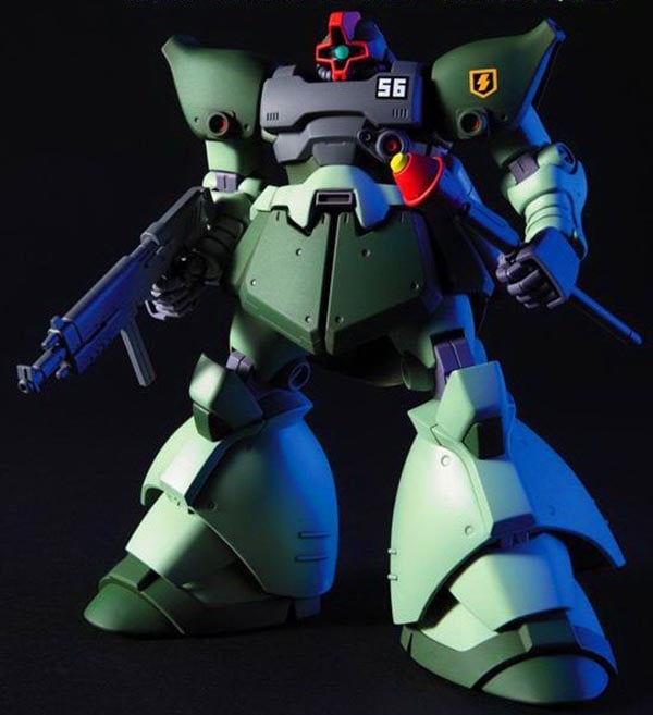Bandai Model Kit - GUNDAM - HGUC 1/144 RICK DOM II LIGHT GREEN VERSION - Model Kit