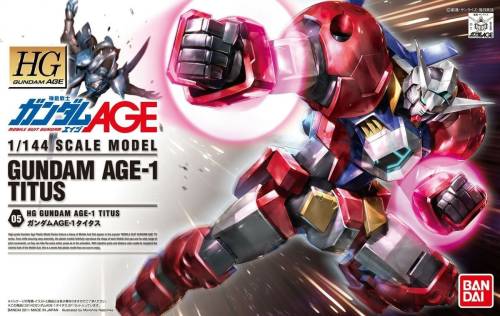 Bandai Model Kit - GUNDAM - HG 1/144 GUNDAM AGE-1 TITUS - Model Kit
