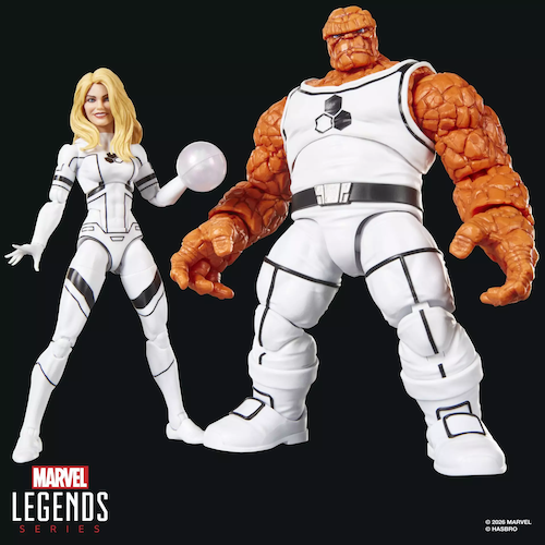 Hasbro - MARVEL - The Thing & Marvel's Invisible  - Figure Legends Series 15cm
