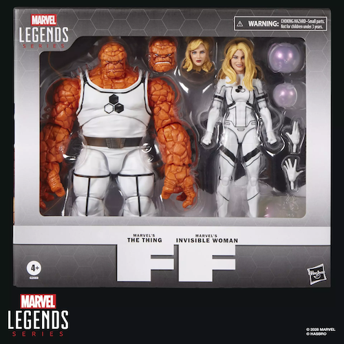 Hasbro - MARVEL - The Thing & Marvel's Invisible  - Figure Legends Series 15cm