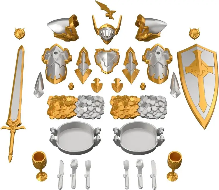 Bandai Model Kit - GUNDAM - 30MF ITEM SHOP 6 (GOLD / SILVER OPTION) - Model Kit