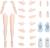 Bandai Model Kit - GUNDAM -30MS OPTION BODY PARTS ARM PARTS & LEG PARTS S - Model Kit