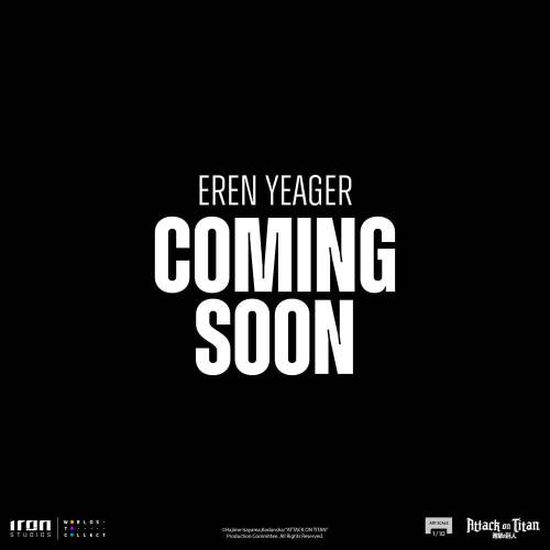 Iron Studios Attack on Titan Art Scale - Eren Yeager - Figurka 1/10 24 cm
