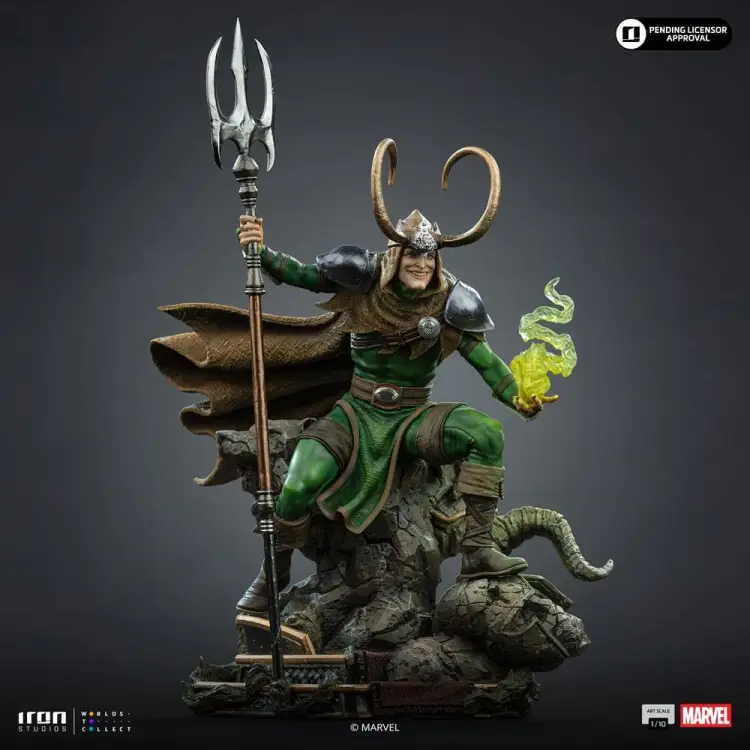 Iron Studios Marvel Comics Art Scale - Loki Figurka 1/10 28 cm
