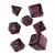 Komplet Kości Q Workshop - Call of Cthulhu 7th Edition Dice Set Black & Magenta