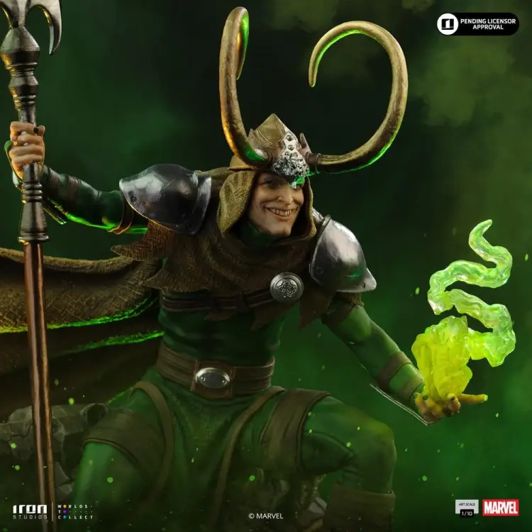 Iron Studios Marvel Comics Art Scale - Loki Figurka 1/10 28 cm