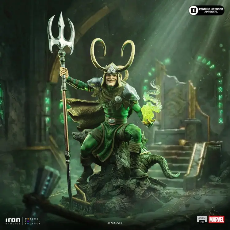 Iron Studios Marvel Comics Art Scale - Loki Figurka 1/10 28 cm