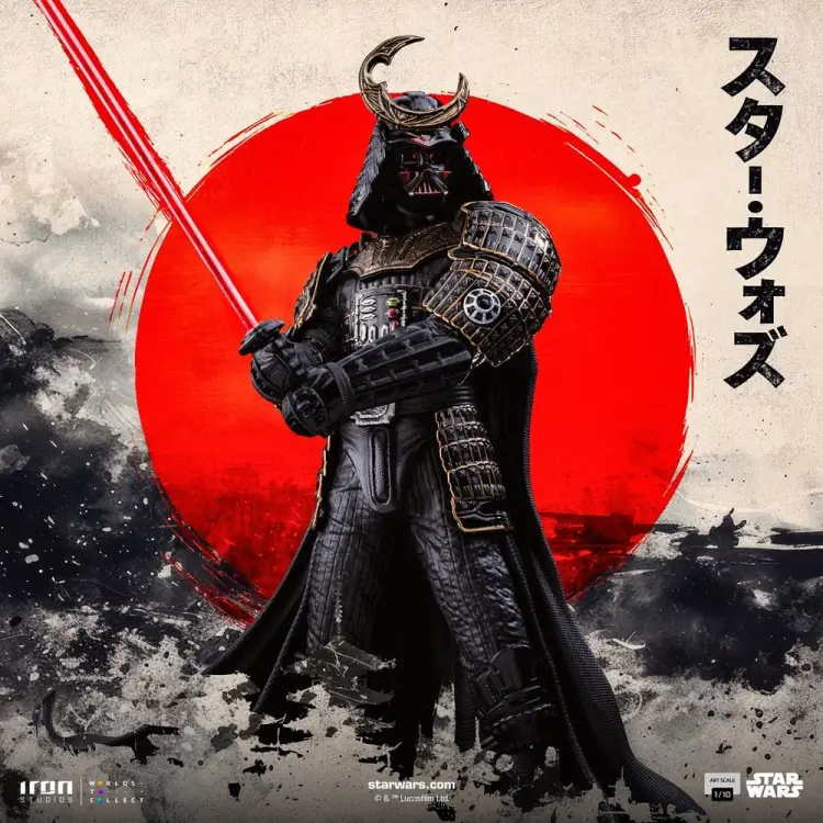 Iron Studios Star Wars Art Scale - Darth Vader Samurai - Figurka 1/10 26 cm