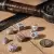 Komplet Kości Q Workshop - The Witcher Dice Set Geralt The White Wolf