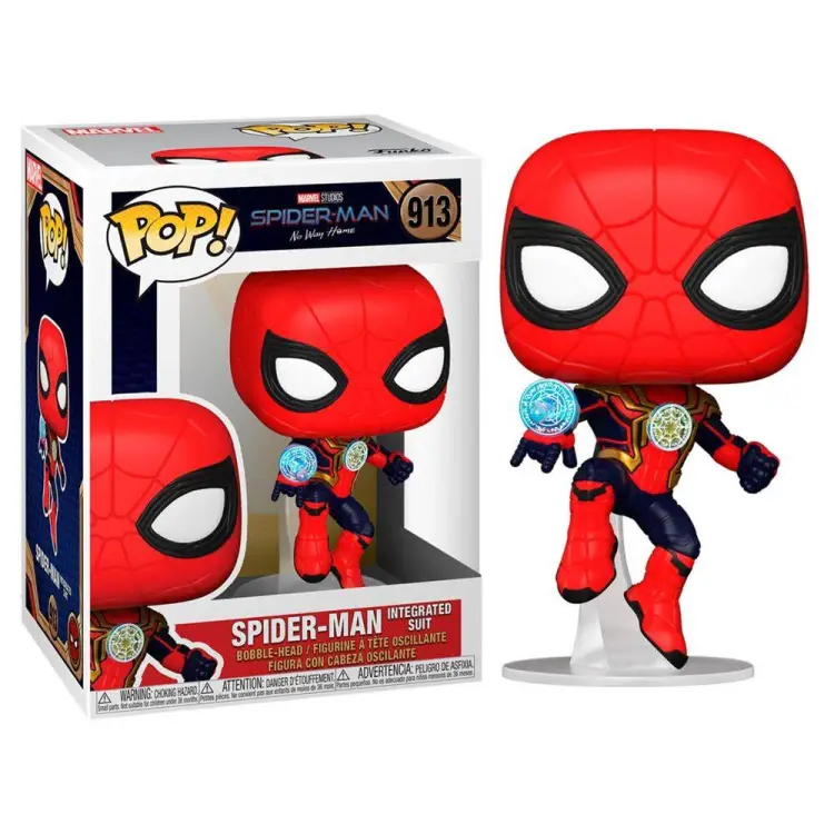 Spider-Man Integrated Suit - Spider-Man No Way Home - Funko POP #913