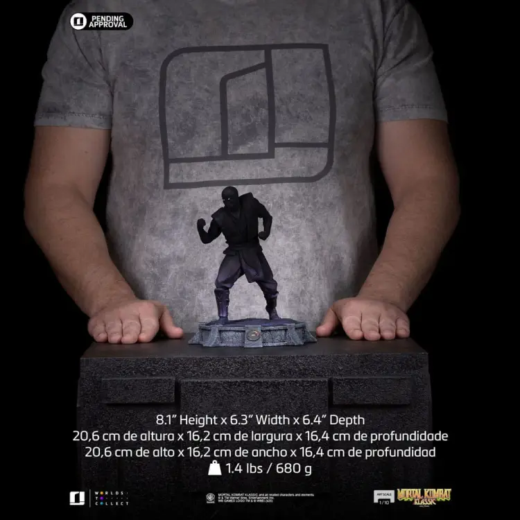 Iron Studios Mortal Kombat Art Scale - Noob Saibot - Ninjas Collection 1/10 #21cm