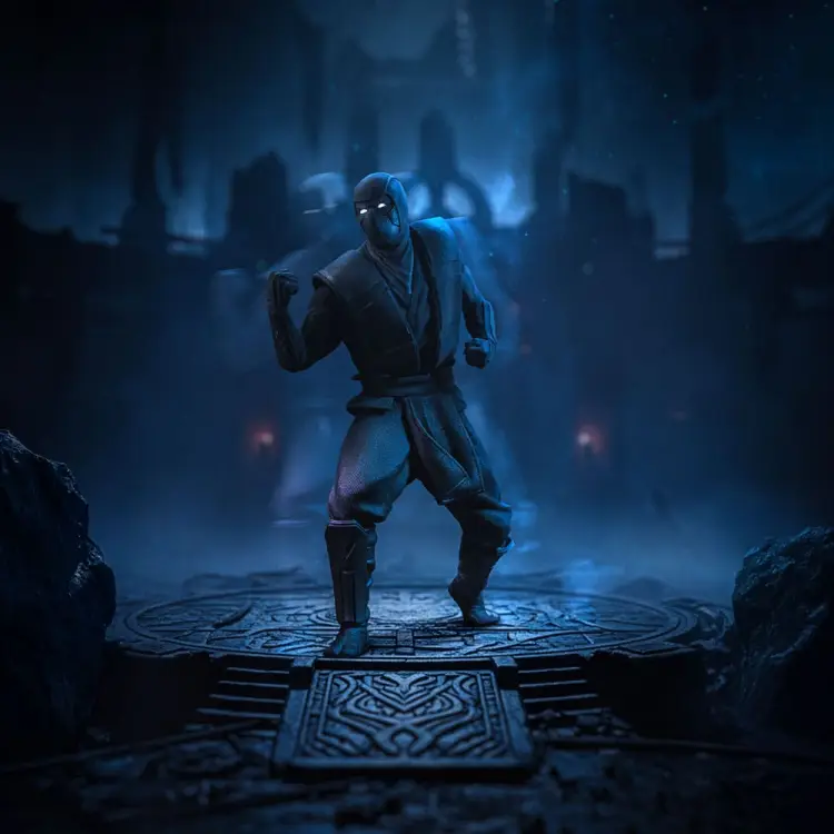 Iron Studios Mortal Kombat Art Scale - Noob Saibot - Ninjas Collection 1/10 #21cm