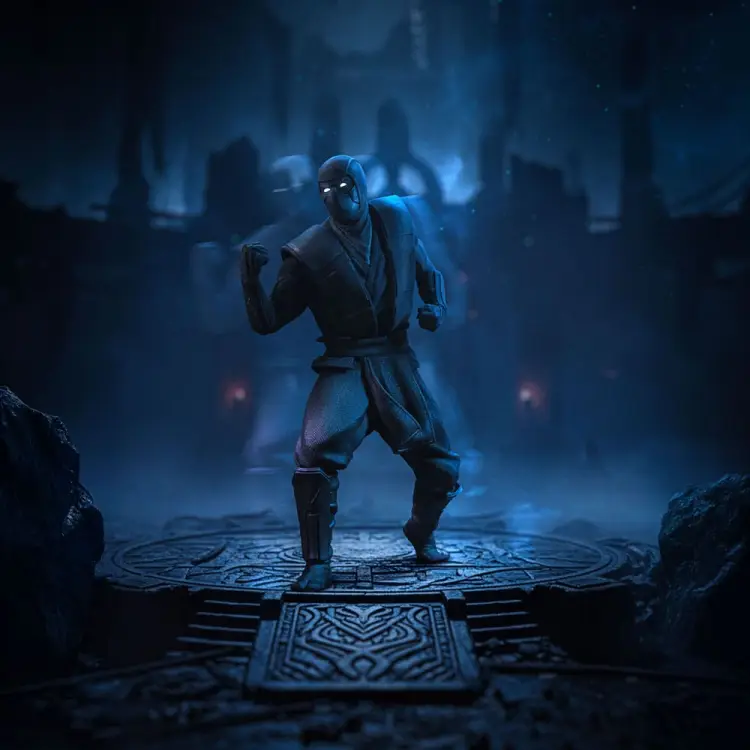 Iron Studios Mortal Kombat Art Scale - Noob Saibot - Ninjas Collection 1/10 #21cm