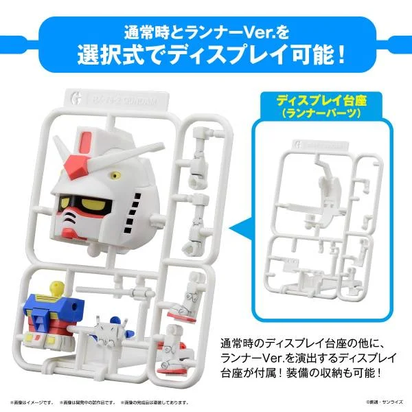 GUNDAM - Zestaw 1/1 Gunpla-Kun DX (z wersją Runner) - Zestaw modelarski