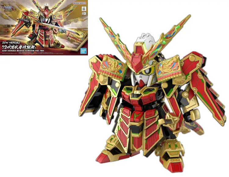GUNDAM - SDW Heroes Musha Gundam The 78th - Zestaw modelarski