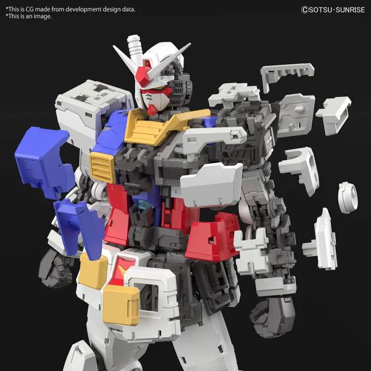 GUNDAM - RG 1/144 RX-78-2 Gundam Ver. 2.0 - Zestaw modelarski