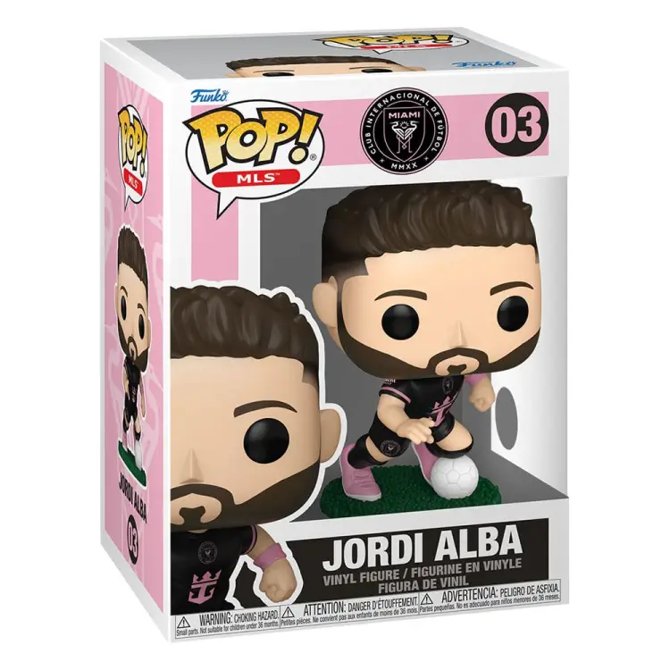 Funko POP!  Football MLS - Miami- Jordi Alba (away) #03