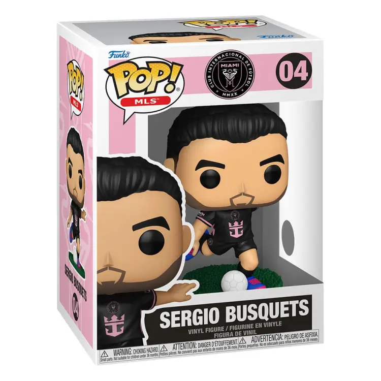 Funko POP!  Football MLS - Sergio Busquets (away) - Inter Miami
