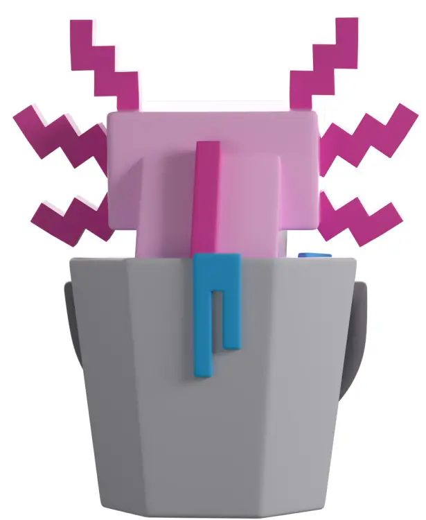 YouTooz - MINECRAFT - Axolotl - Figure Youtooz 9cm