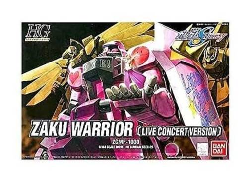 Bandai Model Kit - GUNDAM - HG ZAKU WARRIOR (LIVE CONCERT VERSION) - Model Kit