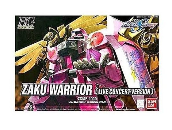 Bandai Model Kit - GUNDAM - HG ZAKU WARRIOR (LIVE CONCERT VERSION) - Model Kit