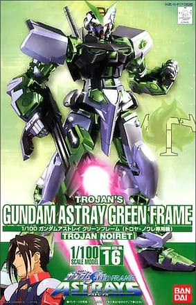 Bandai Model Kit - GUNDAM - 1/100 GUNDAM ASTRAY GREEN FRAME - Model Kit