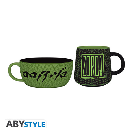 GB Eye - ONE PIECE - Zoro - Set Petit Déjeuner Mug + Bol
