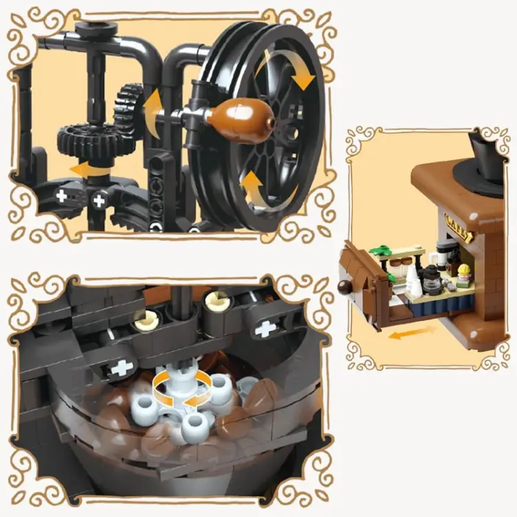 Pantasy - PANTASY - Coffee Grinder - Building block 446 pcs