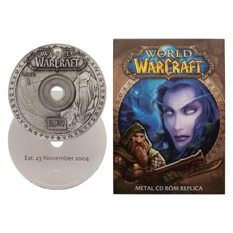 Fanattik - WORLD OF WARCRAFT - CD-Rom - Limited Editon Replica
