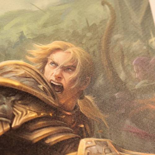 Fanattik - WORLD OF WARCRAFT - Sylvanas vs Anduin - Art Print - Limited Edition