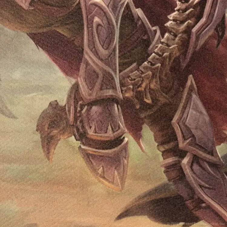 Fanattik - WORLD OF WARCRAFT - Sylvanas vs Anduin - Art Print - Limited Edition