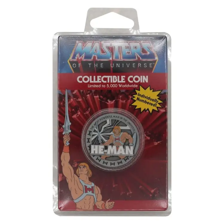 Fanattik - MASTERS OF THE UNIVERSE - He-Man - Limited Edition Coin
