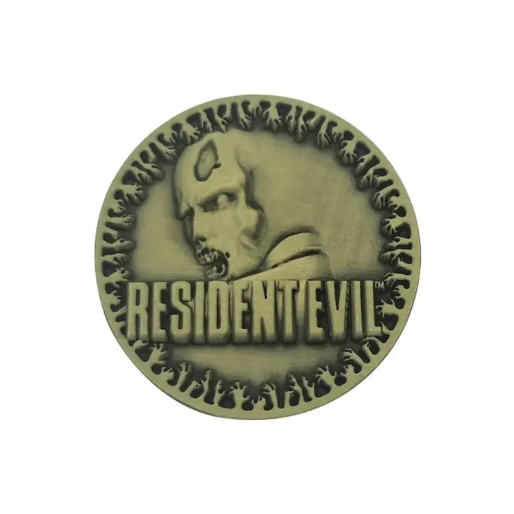 Fanattik - RESIDENT EVIL - 30th Anniversary - Limited Edition Coin -Antique Brass