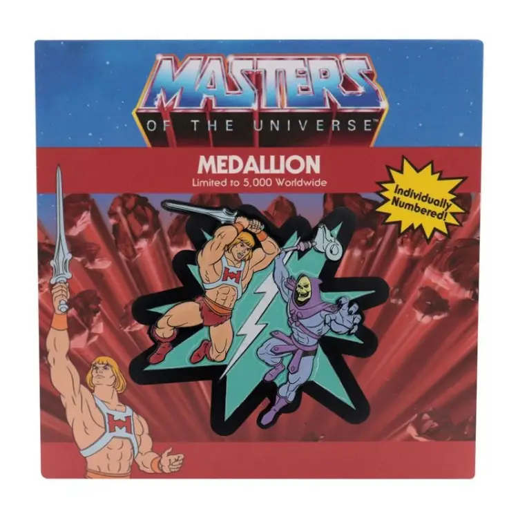 Fanattik - MASTERS OF THE UNIVERSE - He-Man Skeletor - Limited Edition Medaillon