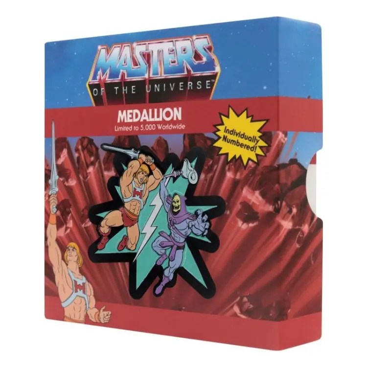 Fanattik - MASTERS OF THE UNIVERSE - He-Man Skeletor - Limited Edition Medaillon
