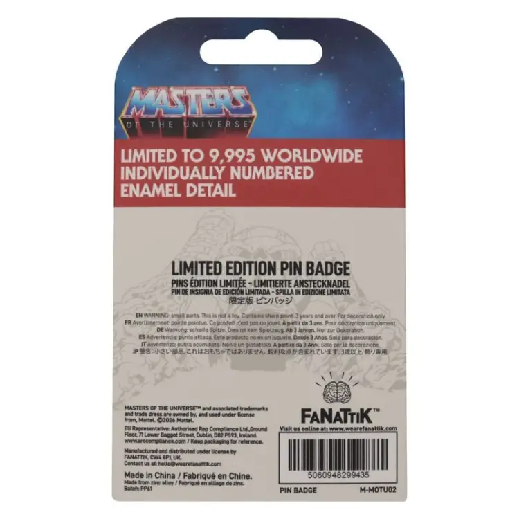 Fanattik - MASTERS OF THE UNIVERSE - Skeletor - Limited Edition Pin's