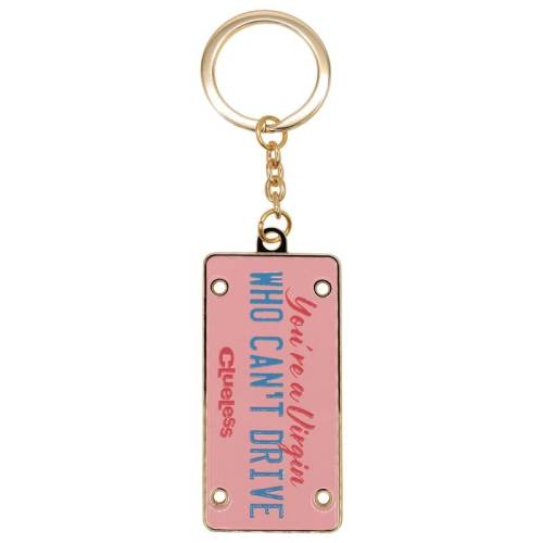 Fanattik - CLUELESS - License Plate - Limited Edition Keyring