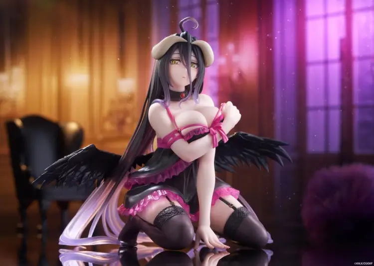 Taito Prize Overlord - Albedo - Desktop Cute PVC Figure (Negligee ver.) 13 cm
