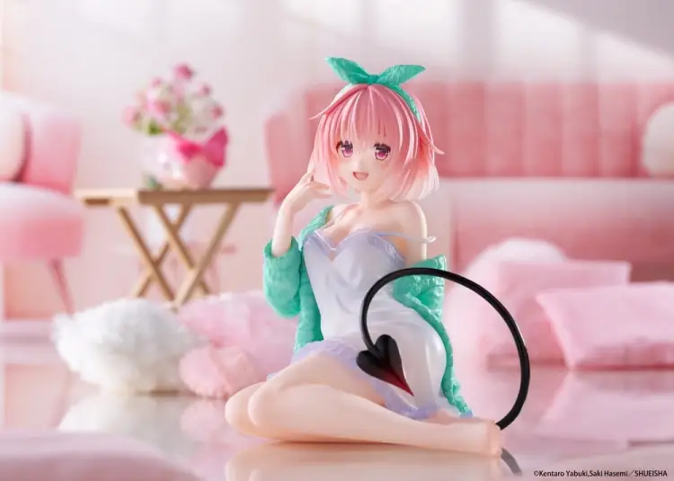 Taito Prize To Love-Ru - Momo - Desktop Cute PVC Figure Roomwear Ver. 13 cm