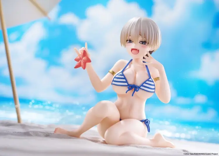 Taito Prize Uzaki-chan Wants to Hang Out! - Hana Uzaki - Figurka PVC Swim wear Ver. 13 cm