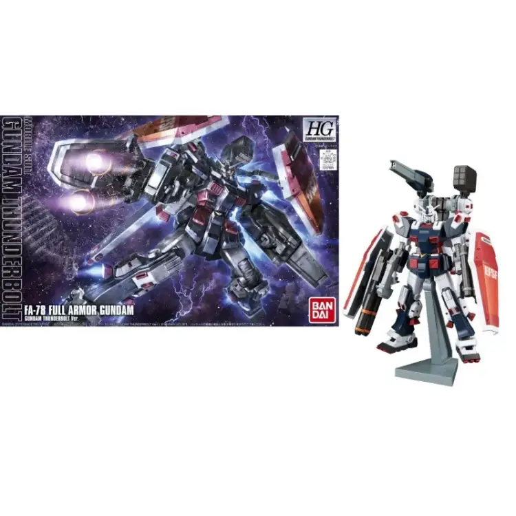 Model Figurki Gundam - Full Armor Gundam Thunder 1/144 Model Kit