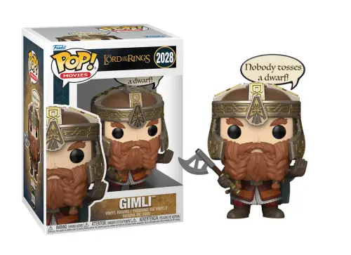 Funko POP! Władca Pierścieni - Gimli - POP Sayings
