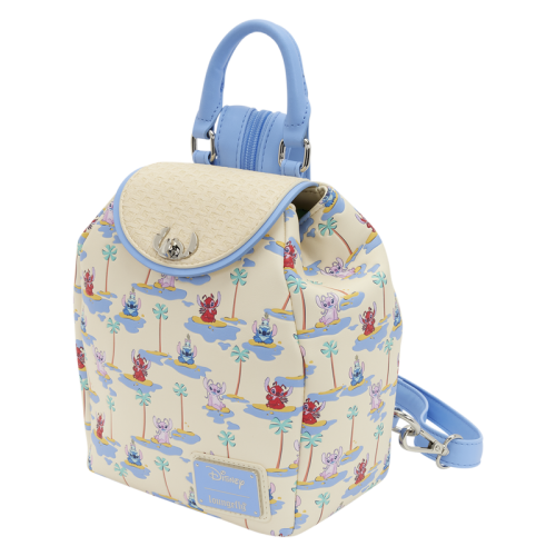 Loungefly - LILO & STITCH - Stitch, Angel & Leroy - Mini Backpack Loungefly