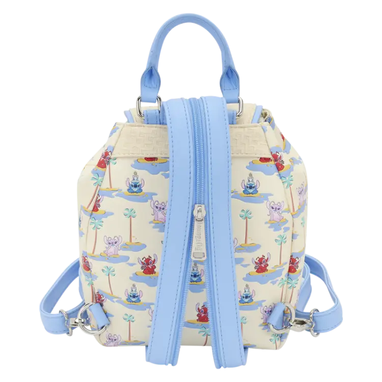 Loungefly - LILO & STITCH - Stitch, Angel & Leroy - Mini Backpack Loungefly