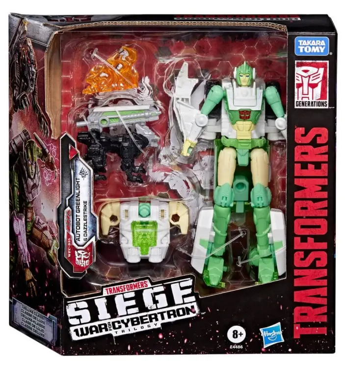 Hasbro - TRANSFORMERS - Greenlight - Figure Siege Deluxe Class Autobot 14cm
